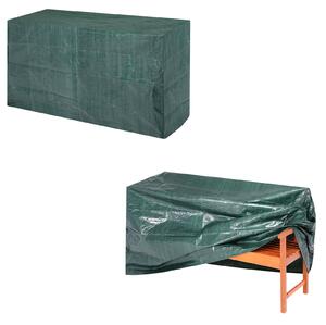 Kingsleeve® Védőhuzat a padon 162x65x88cm - zöld