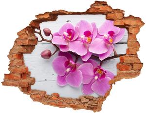 3d fali matrica lyuk a falban Orchid a fán
