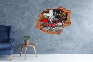 3d fali matrica lyuk a falban Városi kerékpár