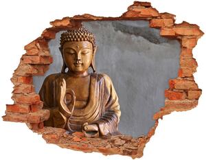 3d fali matrica lyuk a falban Fa buddha