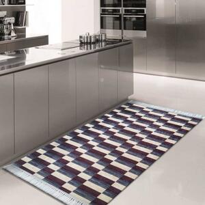 Kék szőnyeg a konyhába Lățime: 160 cm | Lungime: 220 cm