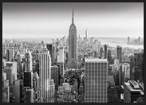 Empire State building - keretezett vászonkép