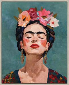 Frida Kahlo - keretezett vászonkép
