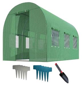 ShopJK FÓLIASÁTOR FÉMKERETTEL PRÉMIUM PRO 2X3 M UV SZŰRŐVEL + AJÁNDÉK