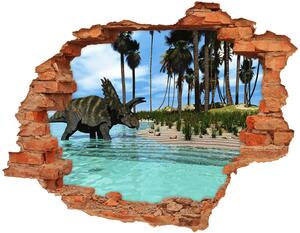 Lyuk 3d fali matrica Dinoszauruszok