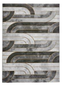 Szürke-aranyszínű szőnyeg 170x120 cm Craft - Think Rugs