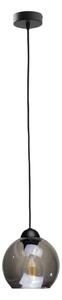 Keter Lighting Csillár zsinóron UNO 1xE27/60W/230V fekete/füstös NA0233