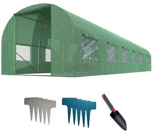 ShopJK FÓLIASÁTOR FÉMKERETTEL PRÉMIUM PRO 3X6 M UV SZŰRŐVEL + AJÁNDÉK