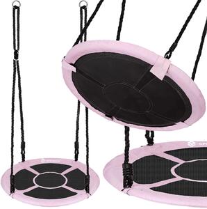 Springos Fészekhinta 110cm #rózsaszín-fekete
