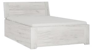Ágy typ 90, fehér craft, 90x200, ANGEL