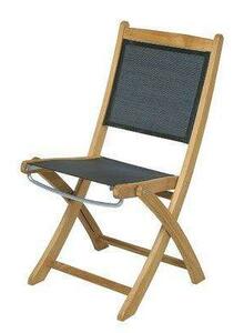 Fairchild összecsukható szék teak natur fából 50x55x92 cm