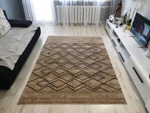 ShopJK SZŐNYEG RIO RÖVID BÉZS A166A-FTA66 Méretek: 140 x 190
