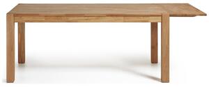 Tölgy összecsukható étkezőasztal Kave Home Isbel 180/260 x 90 cm