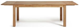 Tölgy összecsukható étkezőasztal Kave Home Isbel 120/200 x 75 cm