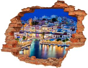 3d-s lyuk vizuális effektusok matrica Kréta görögország