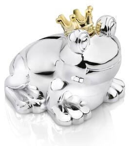 Persely Frog – Zilverstad