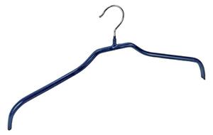 Hanger Slim kék csúszásmentes egymásba akasztható vállfa, 4 db - Wenko