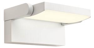FLIP LED Kültéri fali lámpa matt fehér, 10 cm