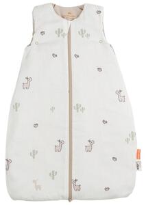 Bézs színű szövetből készült baba hálózsák Done by Deer Lalee 70cm