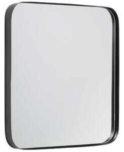 Fekete fém függő tükör Kave Home Marco 40 x 40 cm