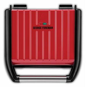 George Foreman 25040-56 Steel családi piros grill