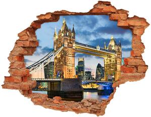 Fali matrica lyuk a falban Tower bridge london