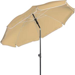 STILISTA Kerti napernyő 2 m krémszínű