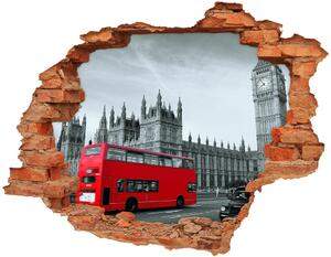 Fali matrica lyuk a falban London busz
