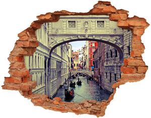 Fali matrica lyuk a falban Velence olaszország