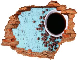Fali matrica lyuk a falban Fekete kávé