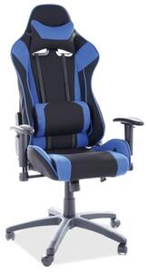 Irodai szék VIPER fekete/kék