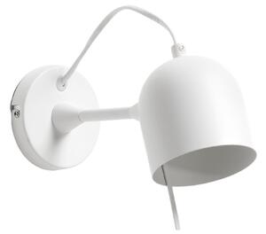 Fehér fém fali lámpa Kave Home Lucilla
