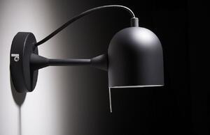 Fekete fém fali lámpa Kave Home Lucilla