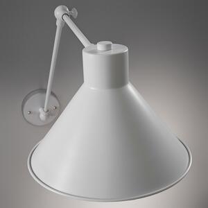 Fehér fém fali lámpa Kave Home Dione