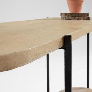 Fa fésülködőasztal Kave Home Palmia 140 x 40 cm