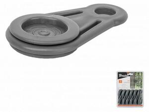 Rögzítő csipesz rnyékoló hálókhoz 12 db Grey BUNGEE