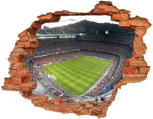 Fali matrica lyuk a falban Barcelona stadion