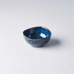 Indigo kék kerámia tál, ø 9 cm - MIJ