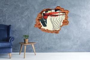 Fali matrica lyuk a falban Kosárlabda