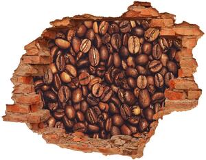 Fali matrica lyuk a falban Kávébab