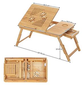 LELAD bambusz laptop asztal