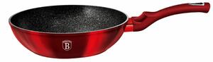 Berlinger Haus BH1267N Metallic Line Burgundy Edition Wok, 28 cm