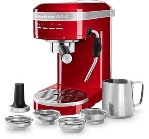 KitchenAid 5KES6503EER Artisan eszpresszó kávéfőző, piros