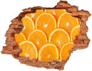 Fali matrica lyuk a falban Narancs szeletek