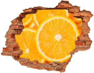 Fali matrica lyuk a falban Narancs szeletek