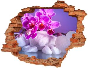 Fali matrica lyuk a falban Orchidea és a szív