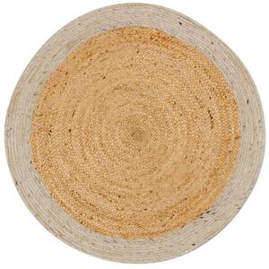 Bézs juta szőnyeg Kave Home Meray 150 cm