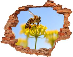 Fali matrica lyuk a falban Méh a virágon