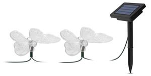 Garden of Eden LED szolár fényfüzér - pillangó