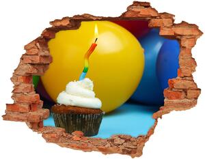 3d-s lyukat fali matrica Születésnapját cupcake